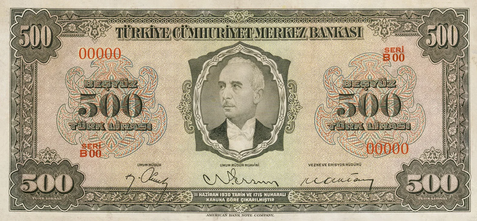 500 Türk Lirası